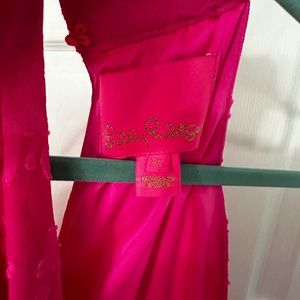 Lilly Pulitzer a-line hot pink XL